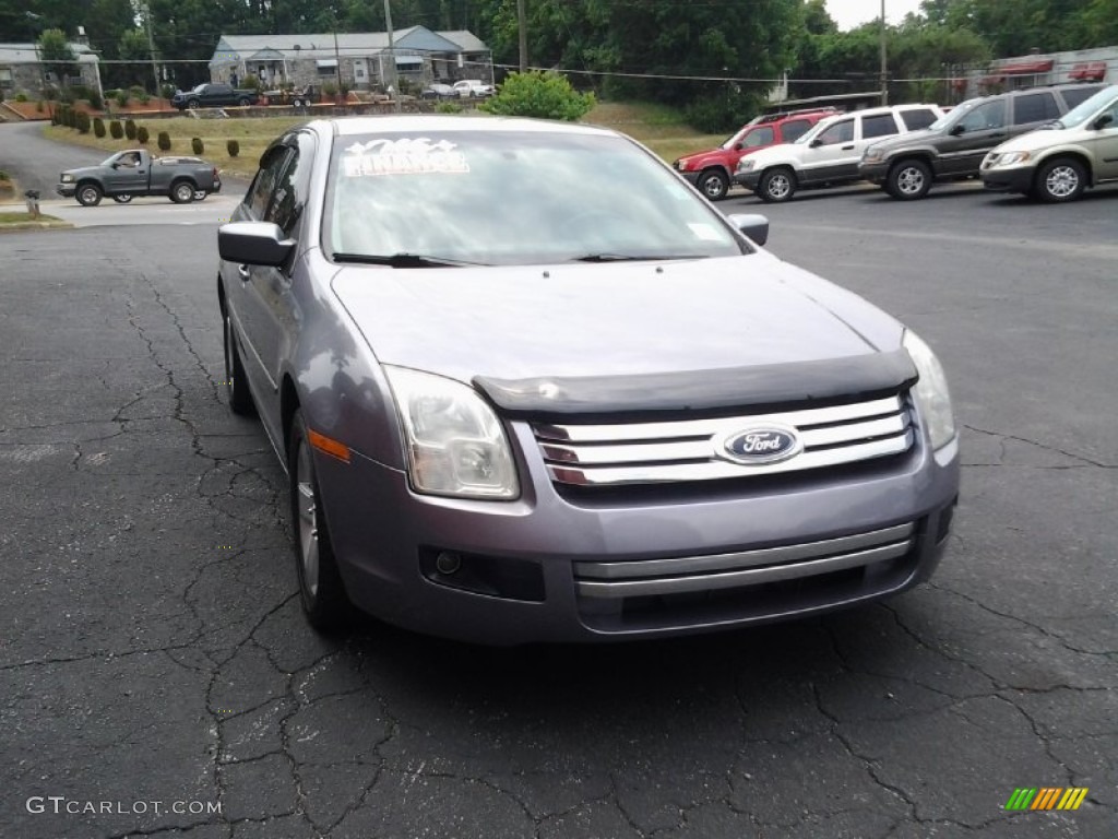 2007 Fusion SE V6 - Tungsten Grey Metallic / Camel photo #1
