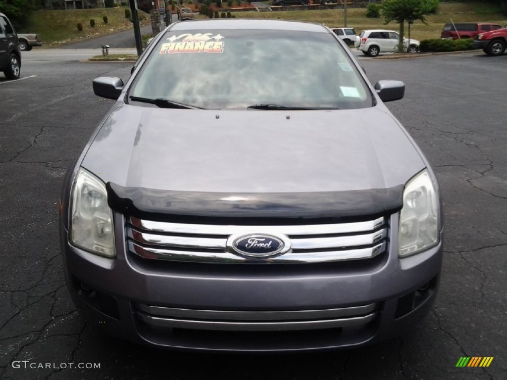 2007 Fusion SE V6 - Tungsten Grey Metallic / Camel photo #2