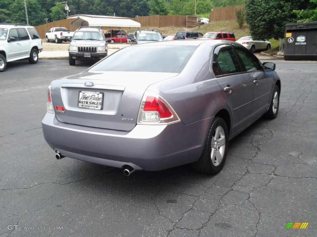 2007 Fusion SE V6 - Tungsten Grey Metallic / Camel photo #6