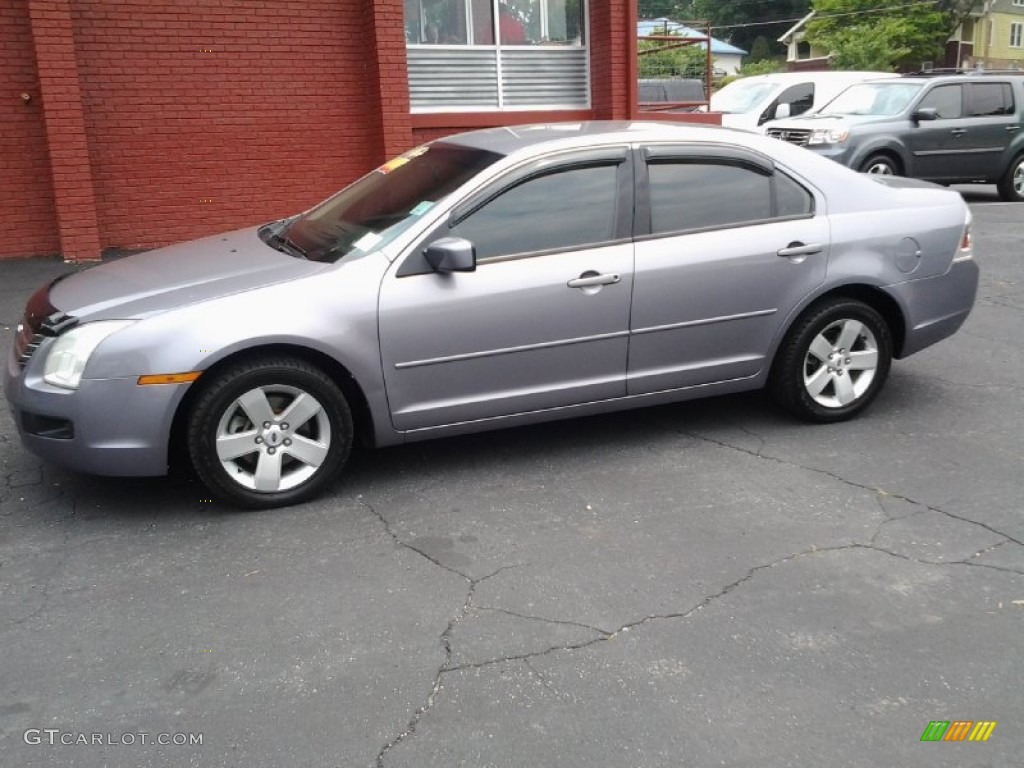 2007 Fusion SE V6 - Tungsten Grey Metallic / Camel photo #11