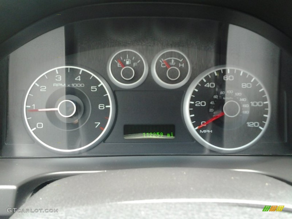 2007 Fusion SE V6 - Tungsten Grey Metallic / Camel photo #13