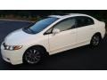 2009 Taffeta White Honda Civic EX Sedan  photo #1