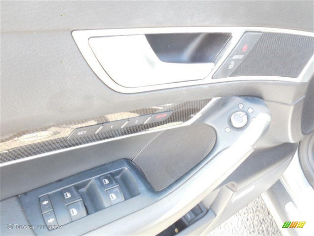 2010 S6 5.2 quattro Sedan - Quartz Grey Metallic / Black photo #21