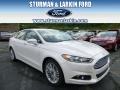 White Platinum - Fusion SE EcoBoost Photo No. 1