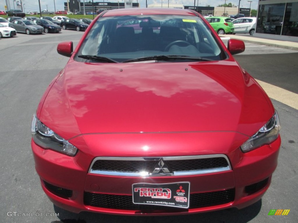 2014 Lancer ES - Rally Red / Black photo #2