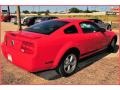 2007 Torch Red Ford Mustang V6 Deluxe Coupe  photo #5