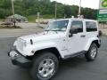 Bright White - Wrangler Sahara 4x4 Photo No. 1