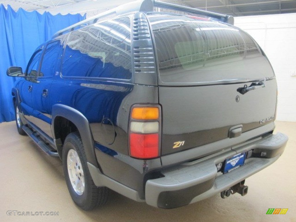 2004 Suburban 1500 Z71 4x4 - Black / Gray/Dark Charcoal photo #6