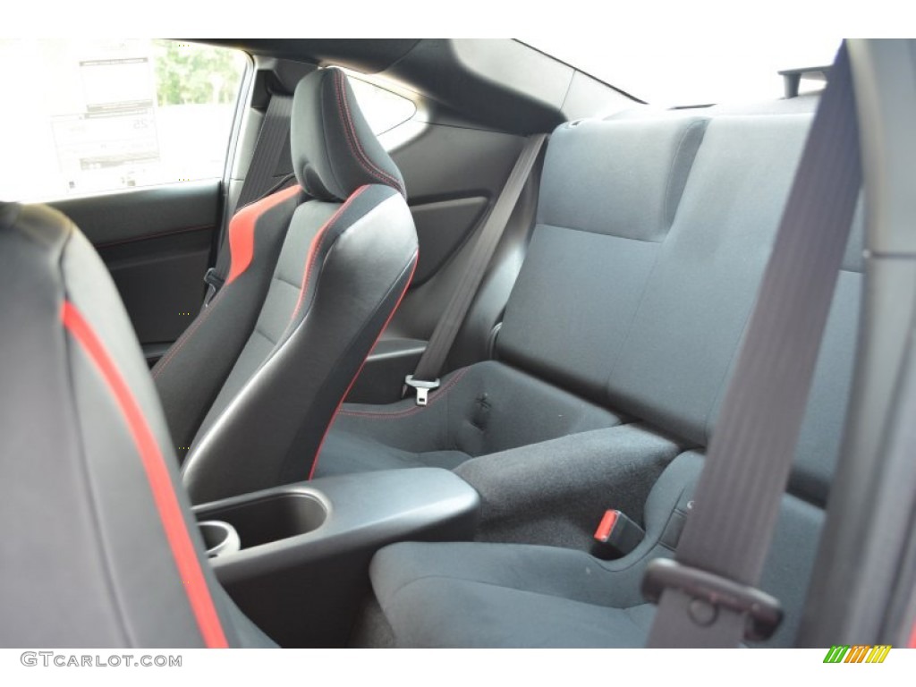 Black/Red Accents Interior 2015 Scion FR-S Standard FR-S Model Photo #94882610