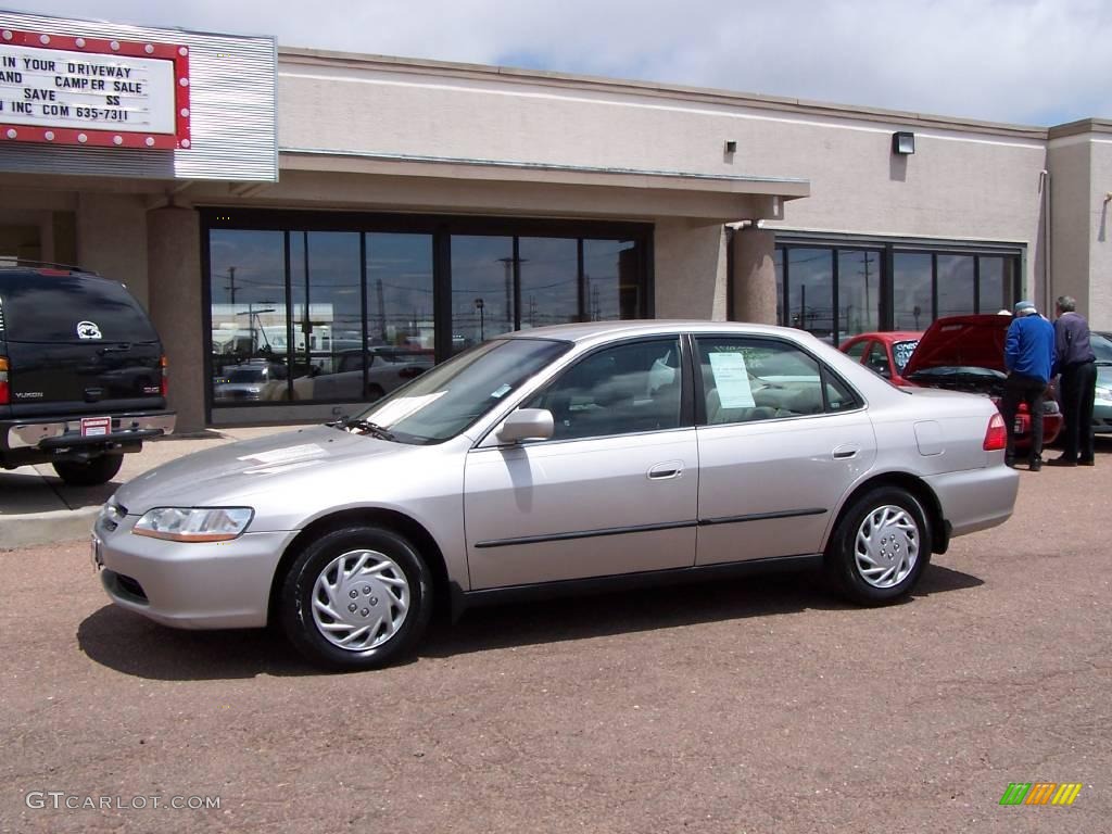 1998 Accord LX Sedan - Regent Silver Pearl / Quartz photo #14
