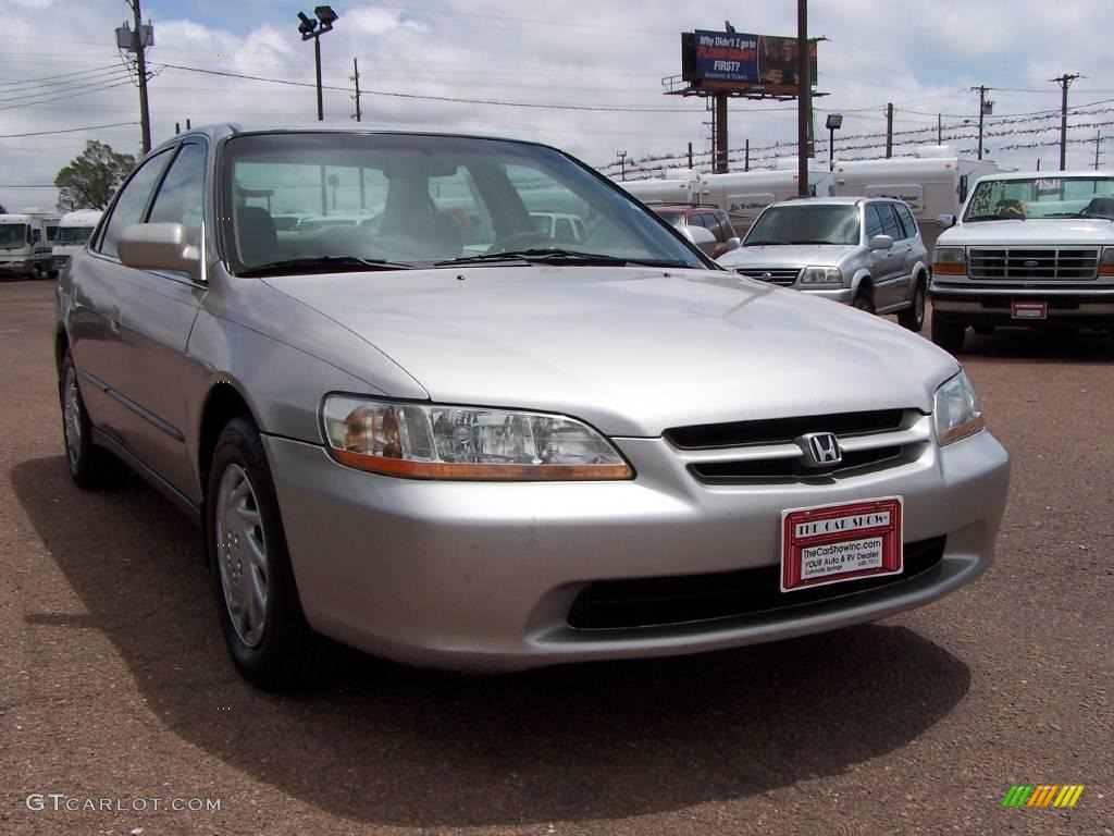 1998 Accord LX Sedan - Regent Silver Pearl / Quartz photo #23