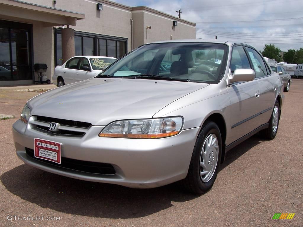 1998 Accord LX Sedan - Regent Silver Pearl / Quartz photo #24