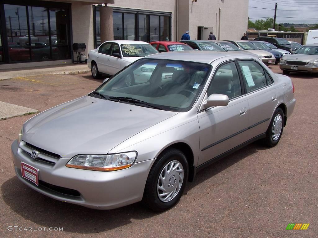 1998 Accord LX Sedan - Regent Silver Pearl / Quartz photo #25