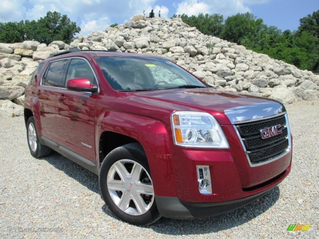 Merlot Jewel Metallic 2012 GMC Terrain SLE Exterior Photo #94885529