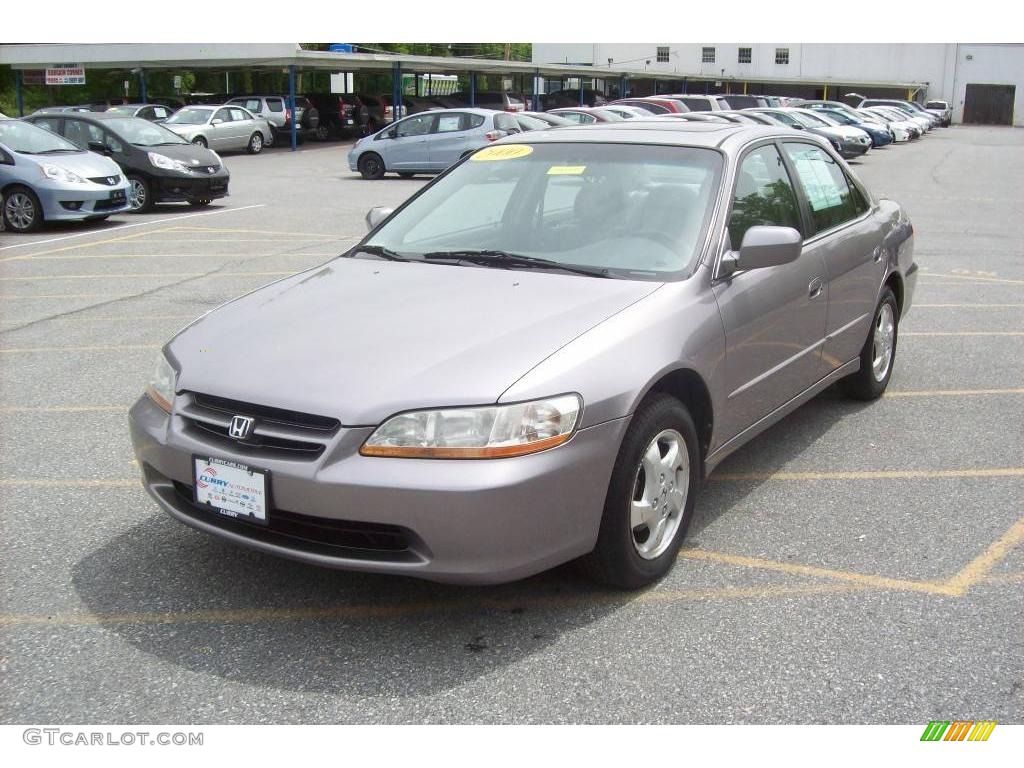 2000 Accord EX-L Sedan - Signet Silver Metallic / Quartz photo #21