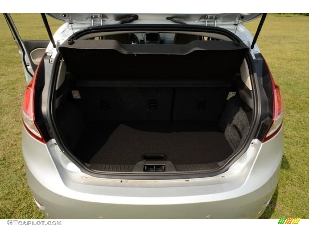 2014 Fiesta Titanium Hatchback - Ingot Silver / Medium Light Stone photo #13
