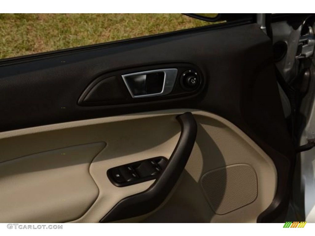 2014 Fiesta Titanium Hatchback - Ingot Silver / Medium Light Stone photo #19