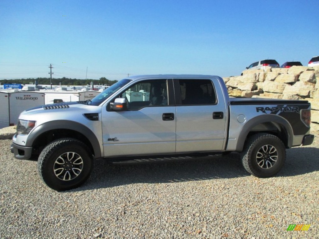 Ingot Silver 2014 Ford F150 SVT Raptor SuperCrew 4x4 Exterior Photo #94888106
