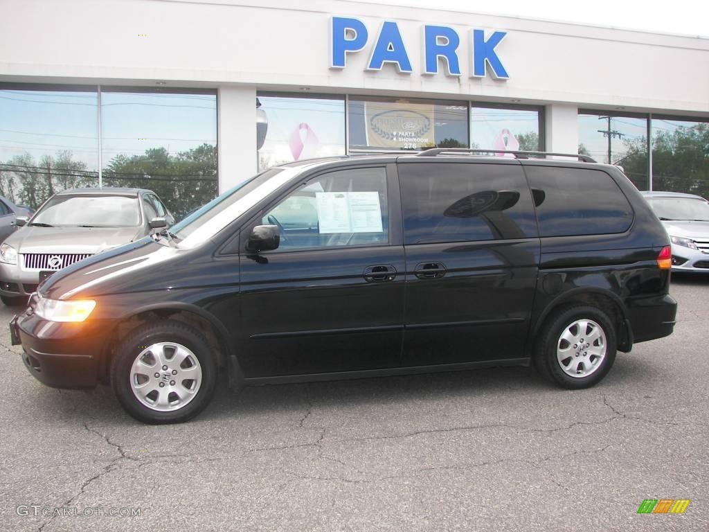 2003 Odyssey EX-L - Nighthawk Black Pearl / Quartz photo #24