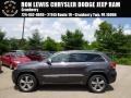 2014 Granite Crystal Metallic Jeep Grand Cherokee Overland 4x4  photo #1