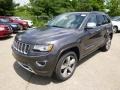 2014 Granite Crystal Metallic Jeep Grand Cherokee Overland 4x4  photo #2