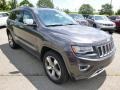 2014 Granite Crystal Metallic Jeep Grand Cherokee Overland 4x4  photo #4