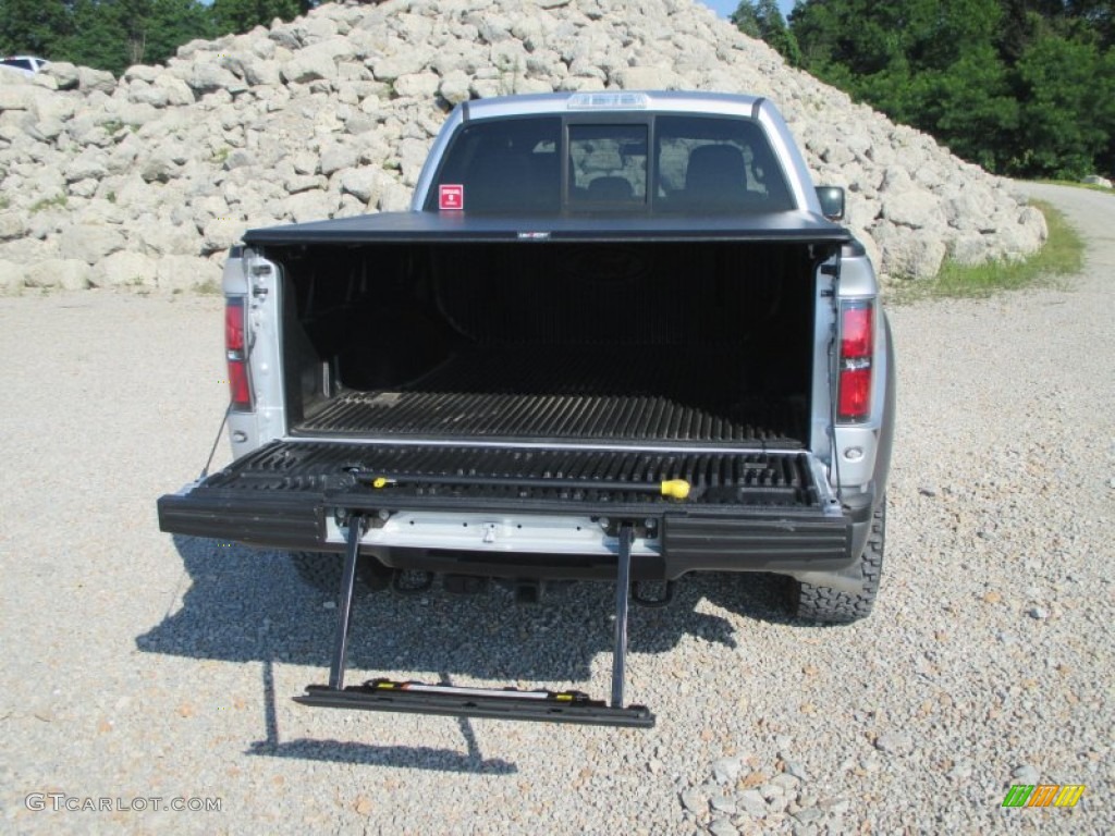 2014 F150 SVT Raptor SuperCrew 4x4 - Ingot Silver / Raptor Black photo #39