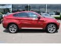  2014 X6 xDrive50i Vermillion Red Metallic