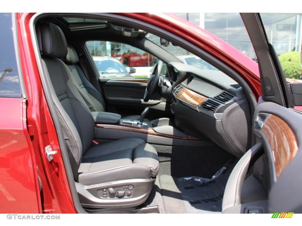 2014 X6 xDrive50i - Vermillion Red Metallic / Black photo #29