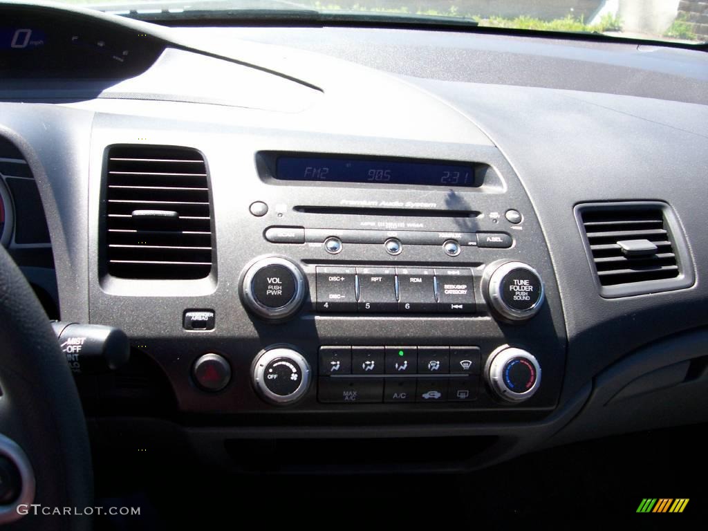 2006 Civic EX Coupe - Galaxy Gray Metallic / Gray photo #24