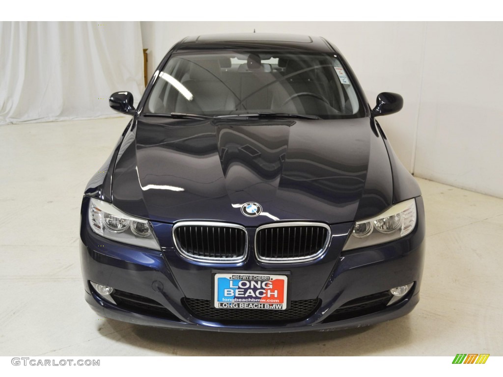 2010 3 Series 328i Sedan - Monaco Blue Metallic / Gray Dakota Leather photo #4