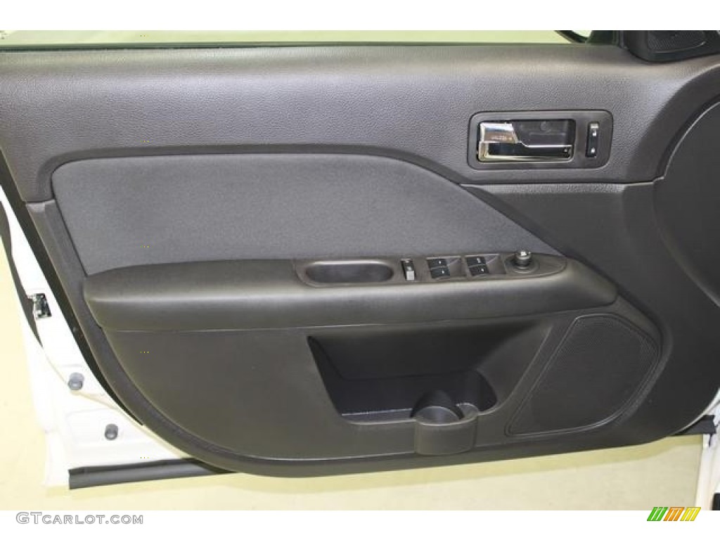 2010 Fusion SE V6 - White Platinum Tri-coat Metallic / Charcoal Black photo #28