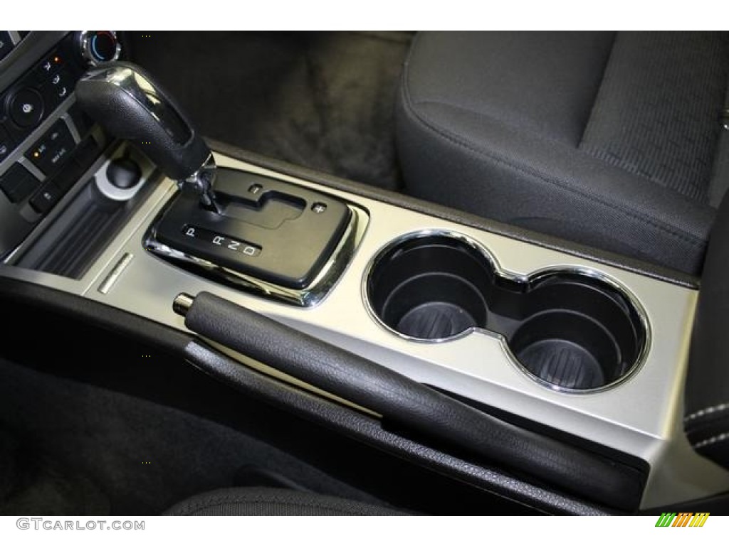 2010 Fusion SE V6 - White Platinum Tri-coat Metallic / Charcoal Black photo #43