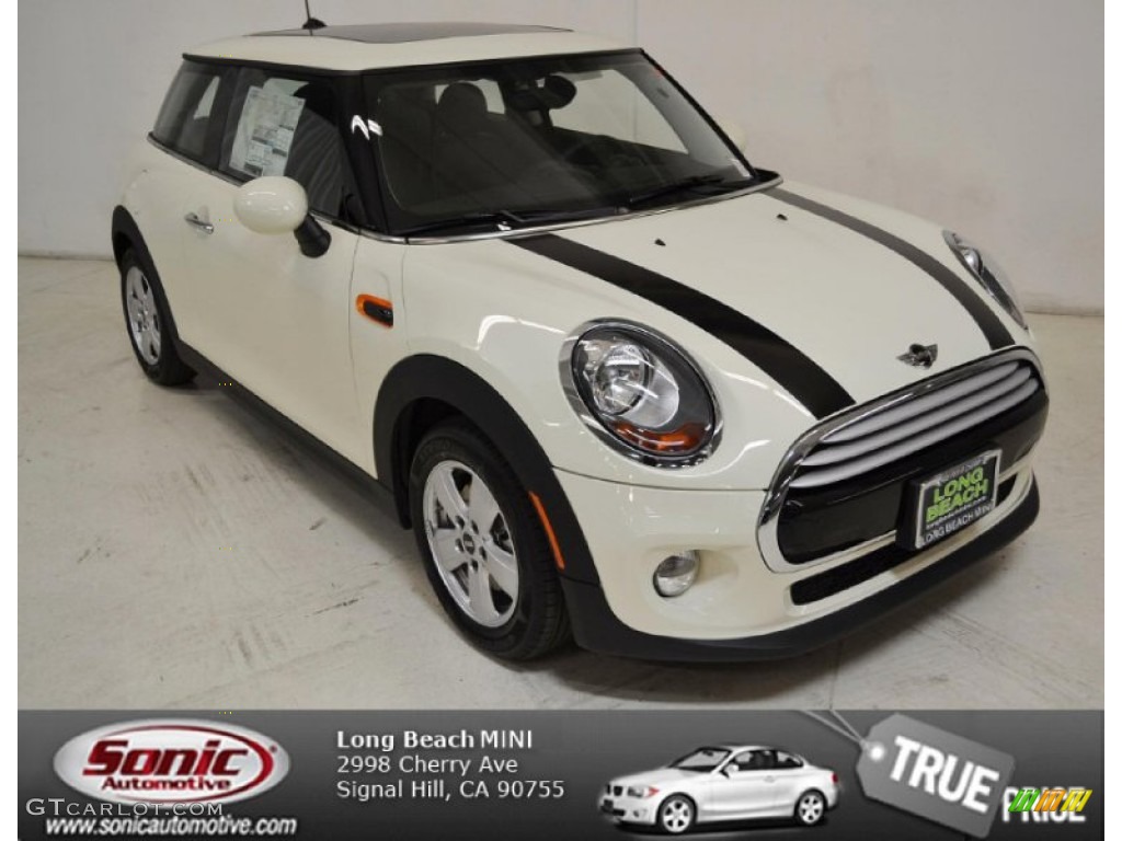 2014 Cooper Hardtop - Pepper White / Carbon Black photo #1