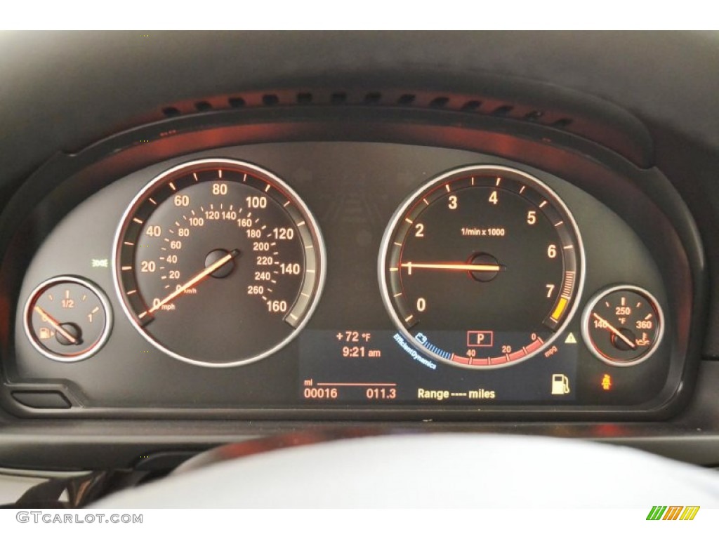2014 BMW 5 Series 528i Sedan Gauges Photos