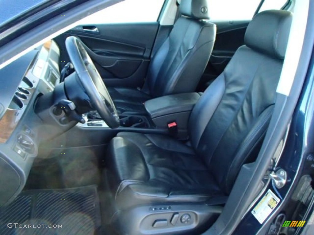 2008 Passat Lux Sedan - Blue Graphite / Black photo #8