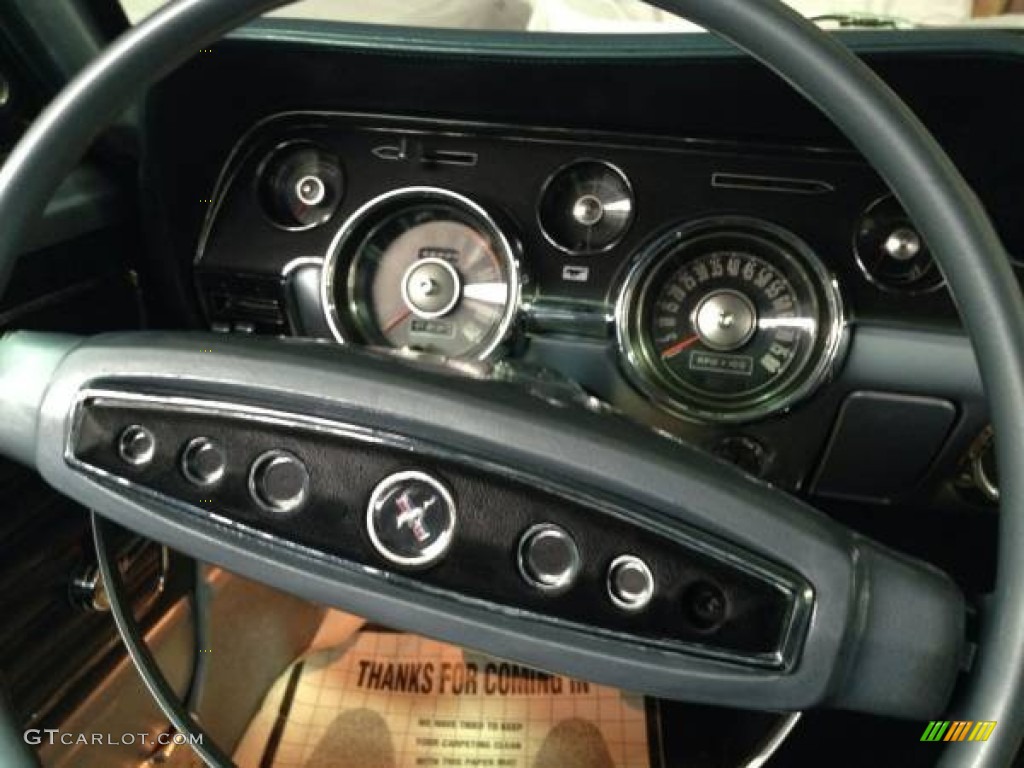 1968 Mustang GT 428 Fastback - Presidential Blue Metallic / Blue photo #4
