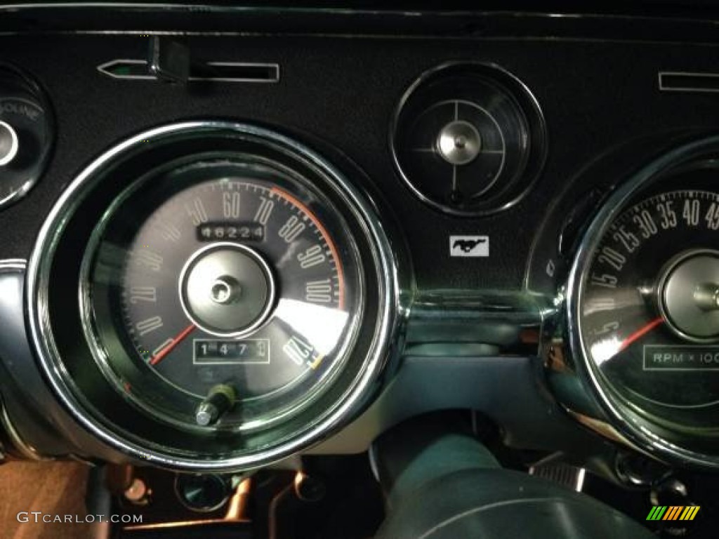 1968 Mustang GT 428 Fastback - Presidential Blue Metallic / Blue photo #5