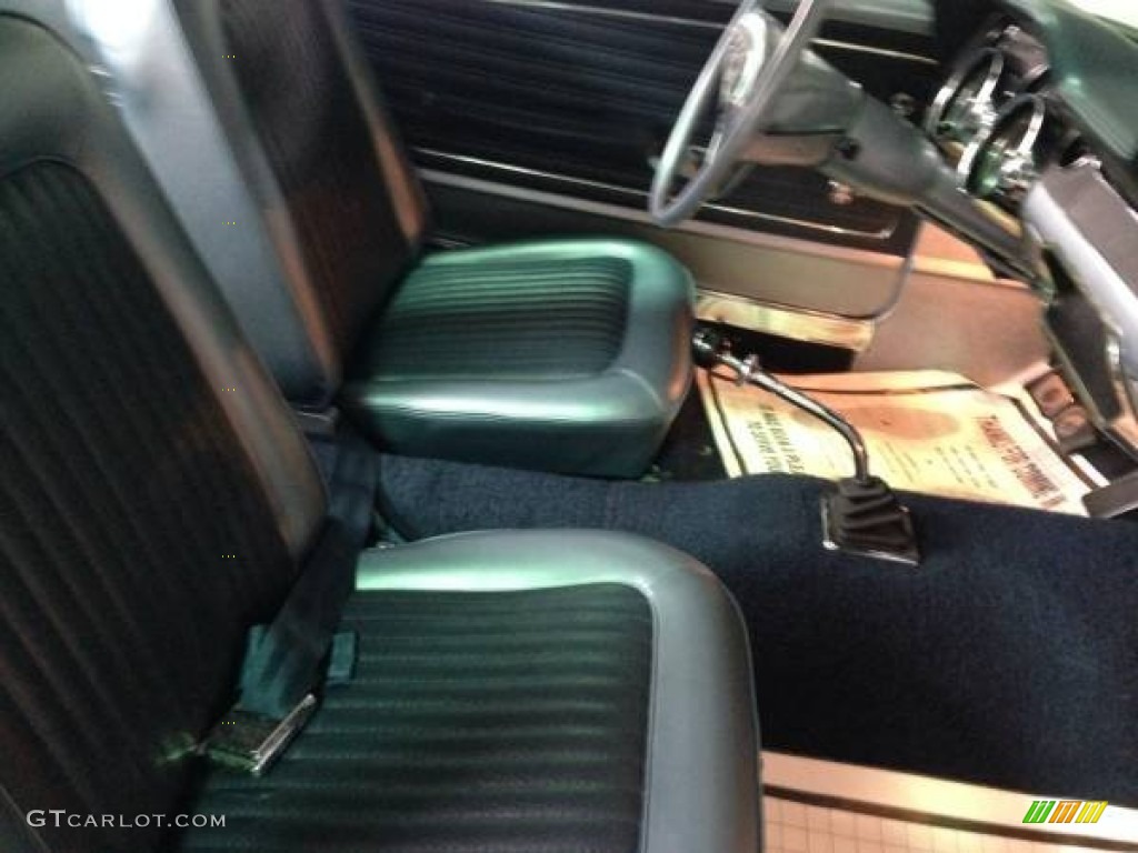 1968 Mustang GT 428 Fastback - Presidential Blue Metallic / Blue photo #6