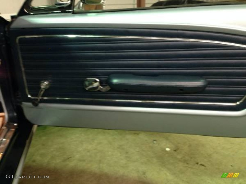 1968 Mustang GT 428 Fastback - Presidential Blue Metallic / Blue photo #8