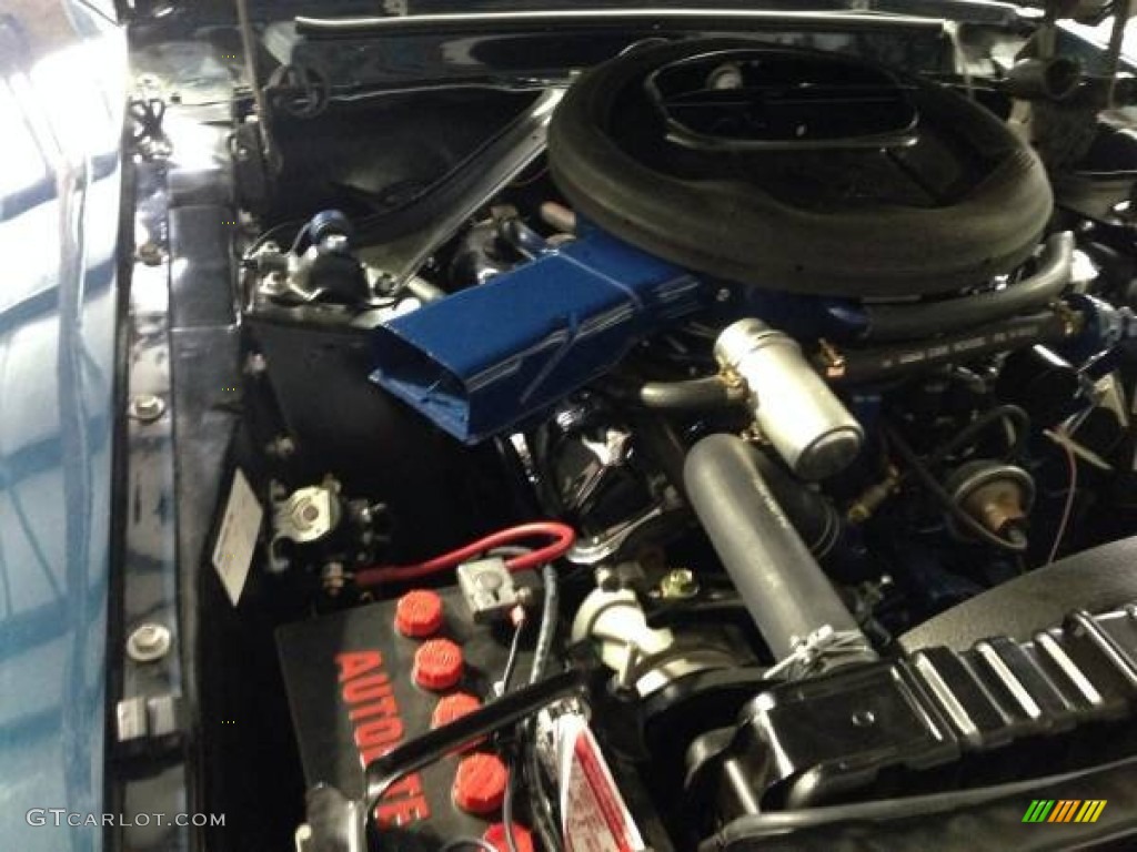1968 Mustang GT 428 Fastback - Presidential Blue Metallic / Blue photo #9
