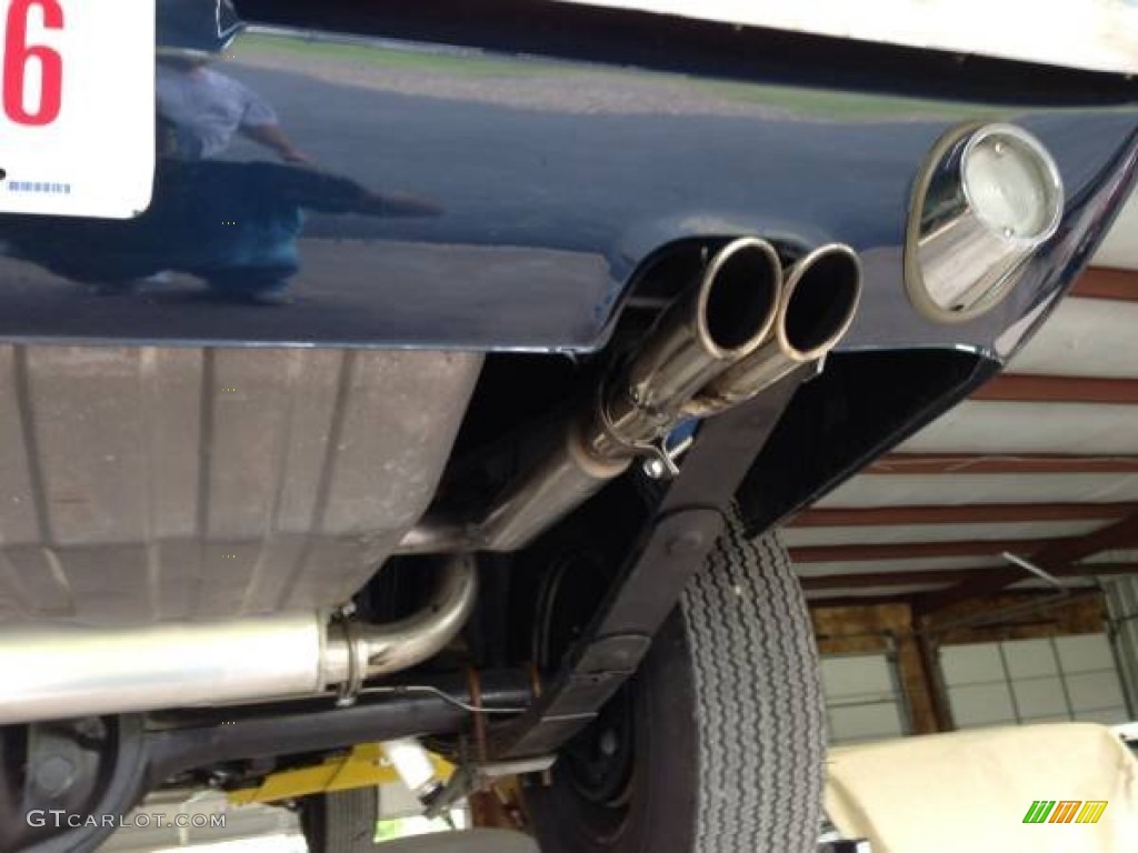 1968 Mustang GT 428 Fastback - Presidential Blue Metallic / Blue photo #14
