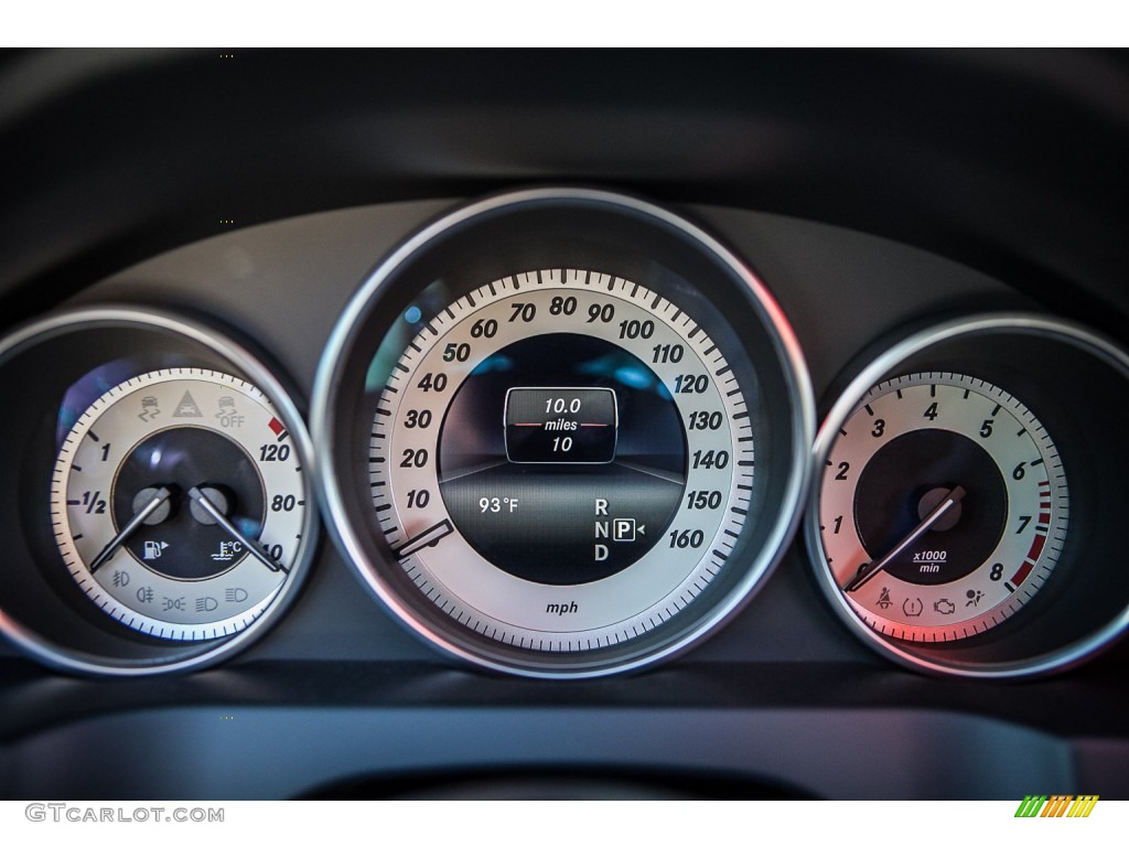 2014 E 350 Cabriolet - Black / Black photo #6