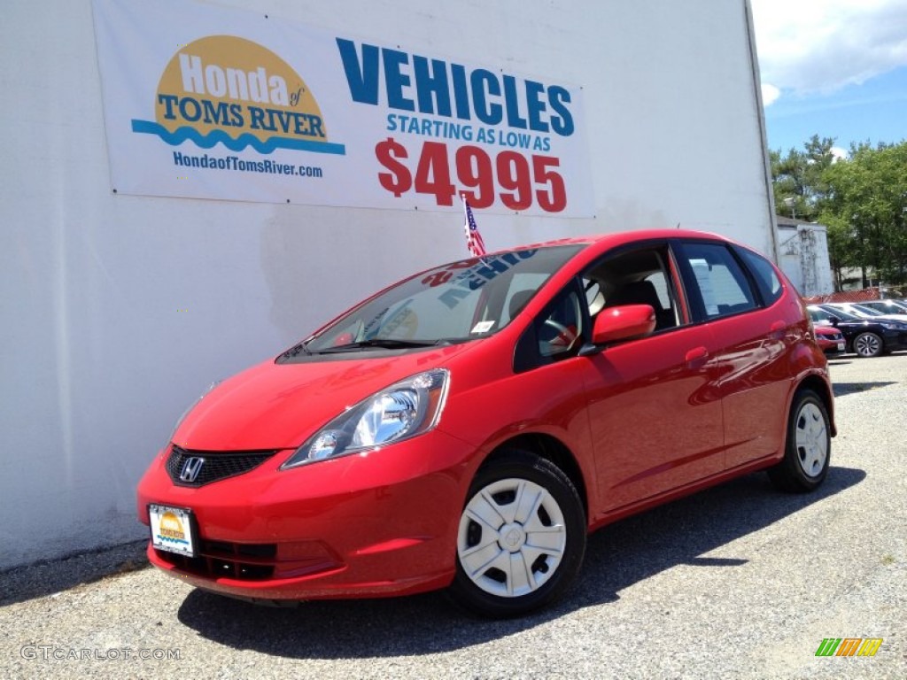 Milano Red Honda Fit