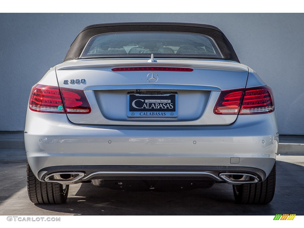 2014 E 350 Cabriolet - Iridium Silver Metallic / Black photo #3