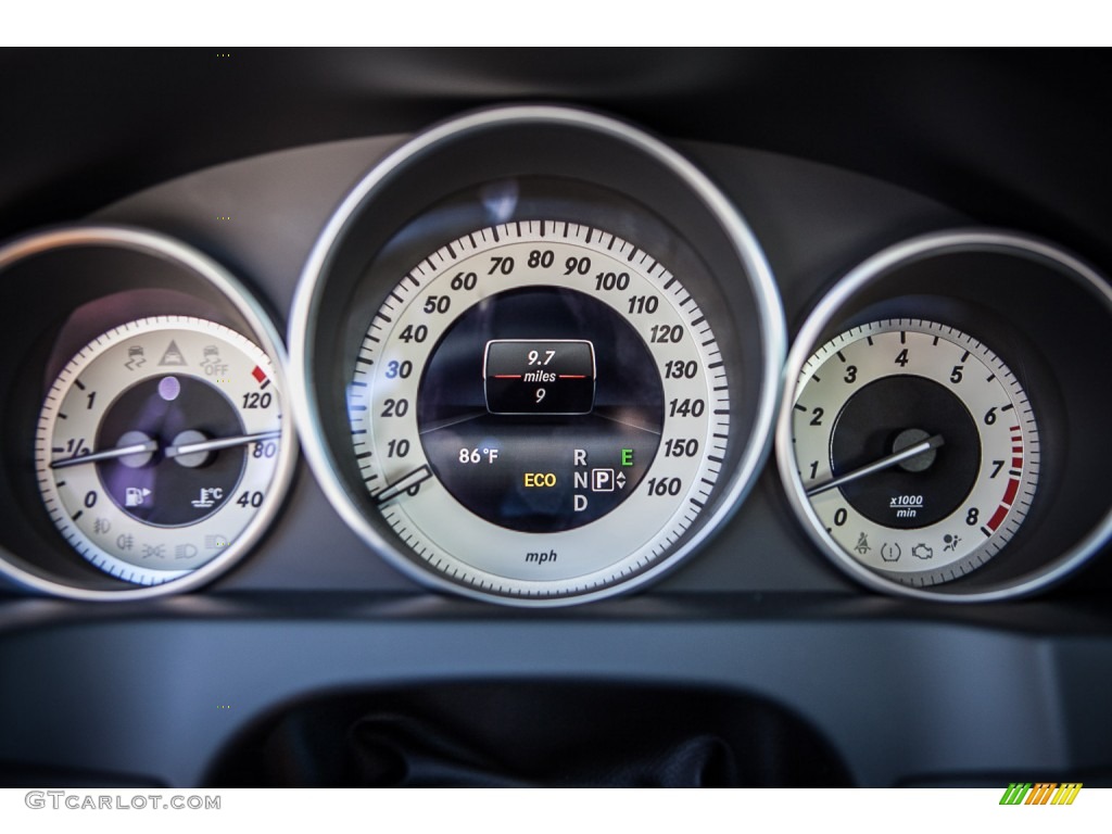 2014 E 350 Cabriolet - Iridium Silver Metallic / Black photo #6