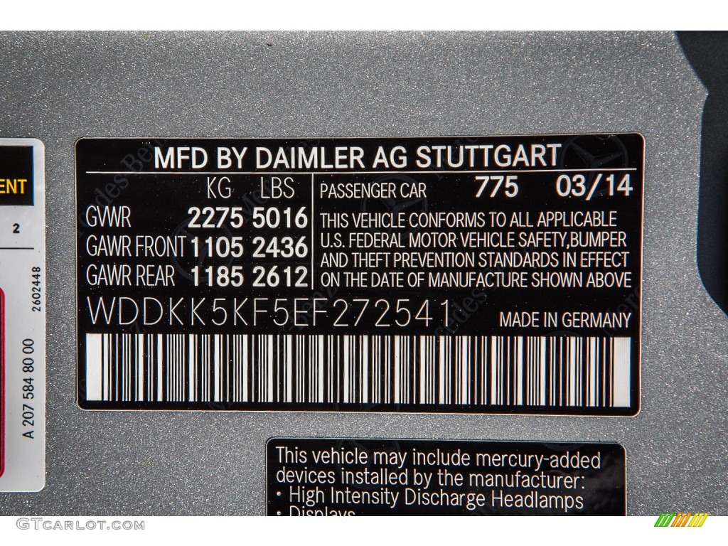 2014 E 350 Cabriolet - Iridium Silver Metallic / Black photo #7