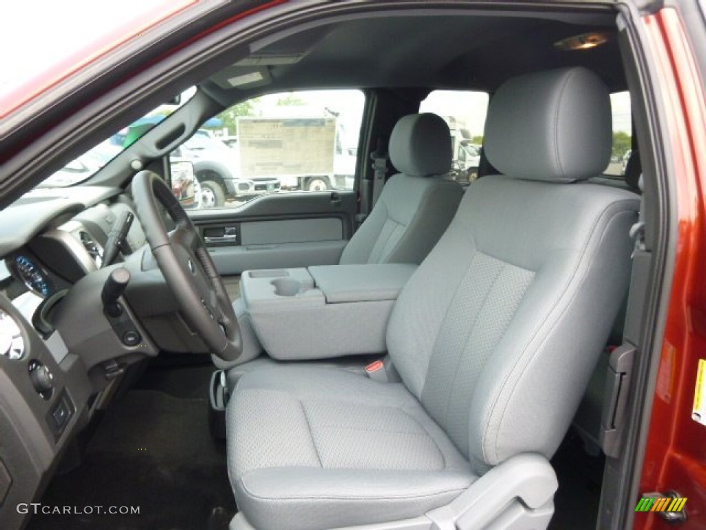 2014 Ford F150 XLT SuperCab 4x4 Front Seat Photo #94907126