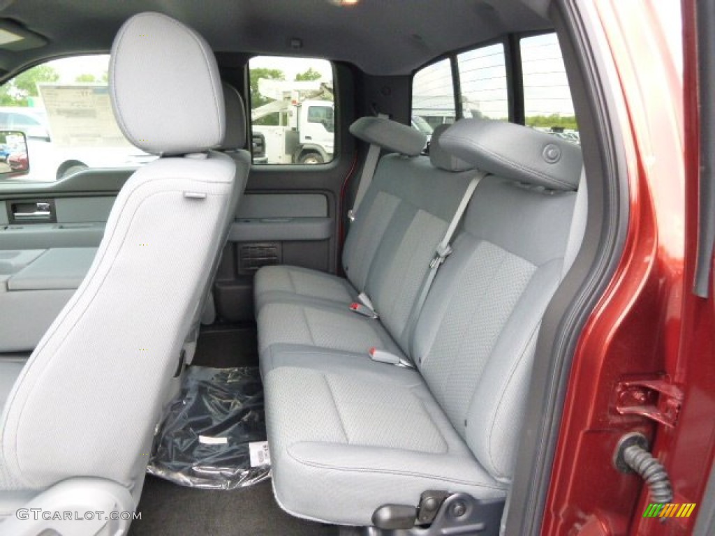2014 Ford F150 XLT SuperCab 4x4 Rear Seat Photo #94907147