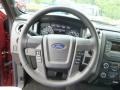 Steel Grey 2014 Ford F150 XLT SuperCab 4x4 Steering Wheel